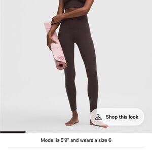 Lululemon Align High Rise Size 4 28" Inseam Sequoia Like New - Have 2 Pair